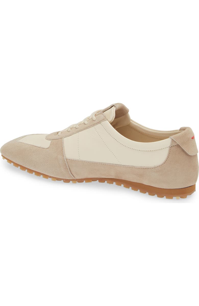 aeyde Uma Two-Tone Sneaker, Alternate, color, Creamy / Sand