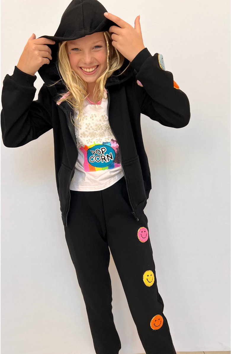 Lola + The Boys Rainbow Cozy Emoji Set, Alternate, color, 