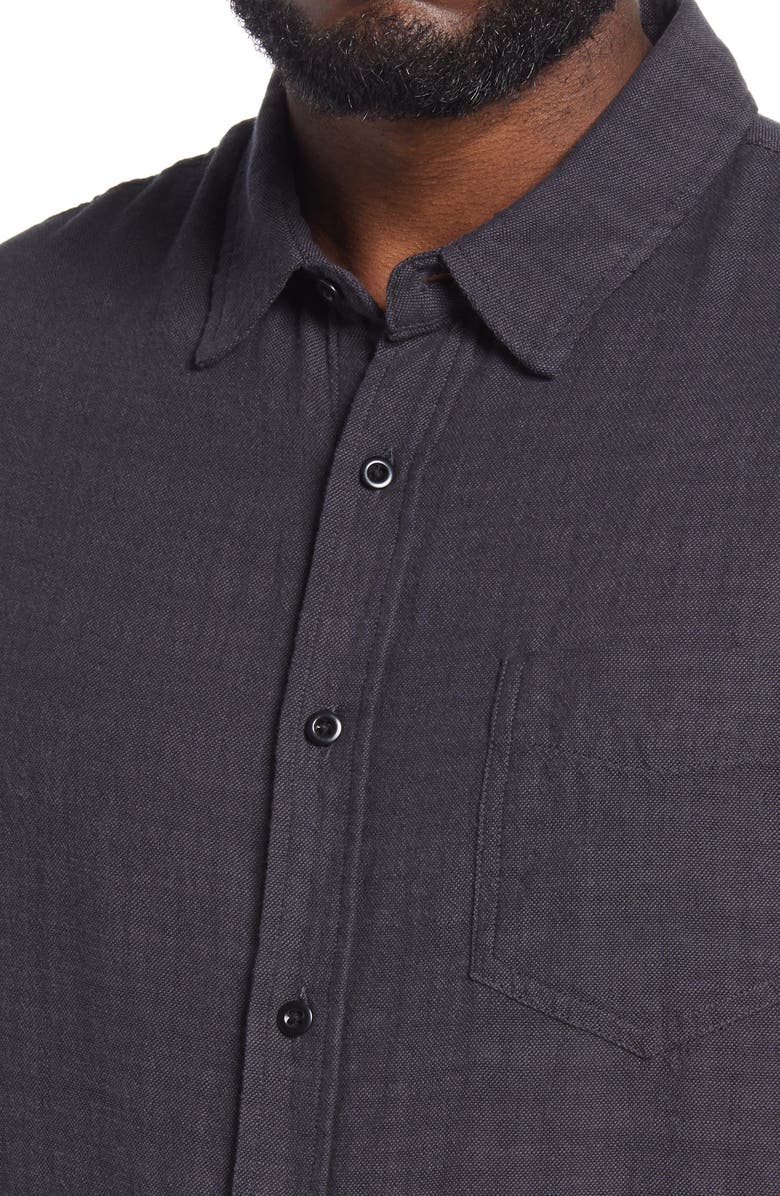 Rails Wyatt Button-Up Shirt, Alternate, color, Black Chambray