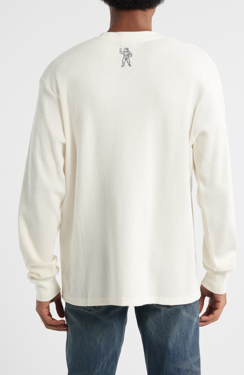 Billionaire Boys Club Thermal Knit Sweatshirt, Alternate, color, Whisper White