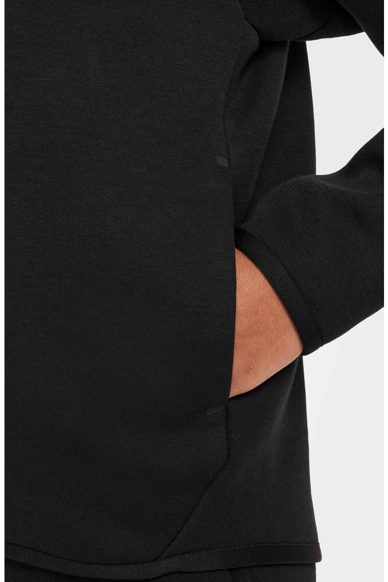 Kids' Tech Fleece Full Zip Hoodie, Alternate, color, BLACK/ BLACK/ BLACK/ BLACK