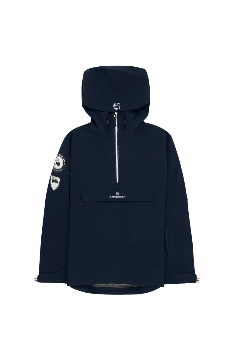 Amundsen Peak Anorak Womens, Main, color, Faded Navy