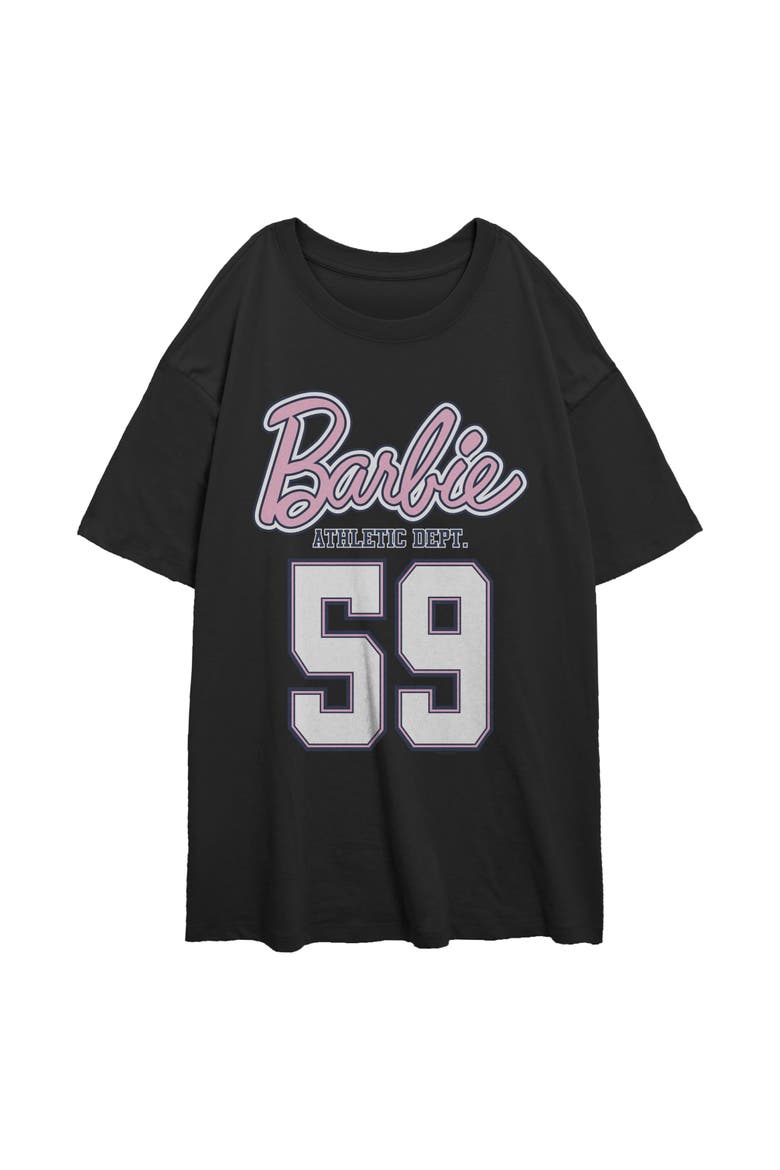 Junior's Athletic Dept 59 T-Shirt, Main, color, Black