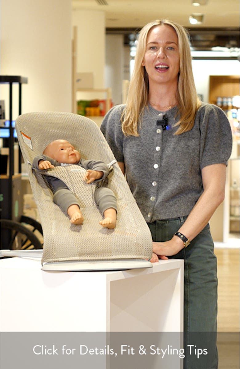 Bouncer Bliss Convertible Quilted Baby Bouncer, sales video thumbnail