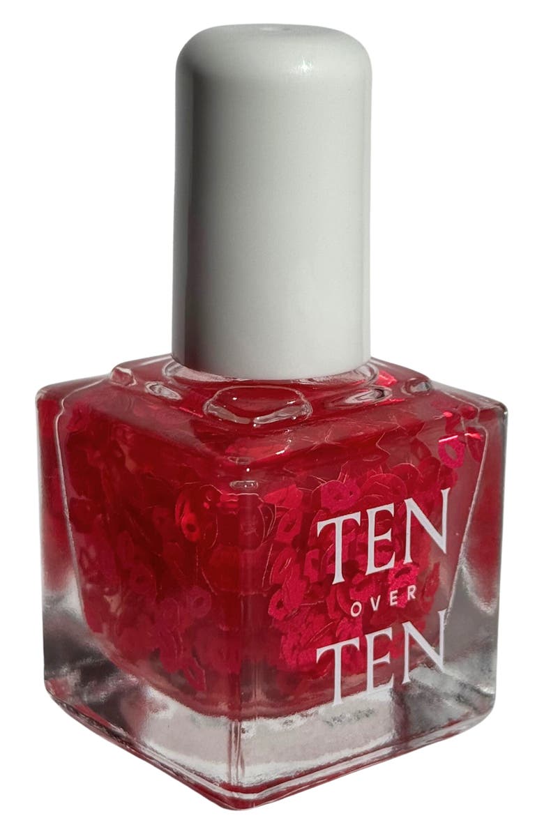 Tenoverten Lips Nail Polish Topper, Main, color, Bisou