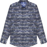 Robert Graham Harrington Camouflage Button-Up Shirt