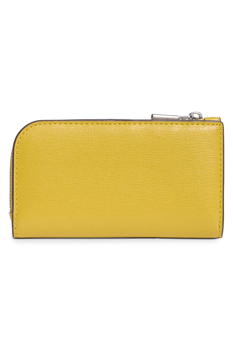 small devin saffiano leather bifold wallet, Alternate, color, TIGERS EYE