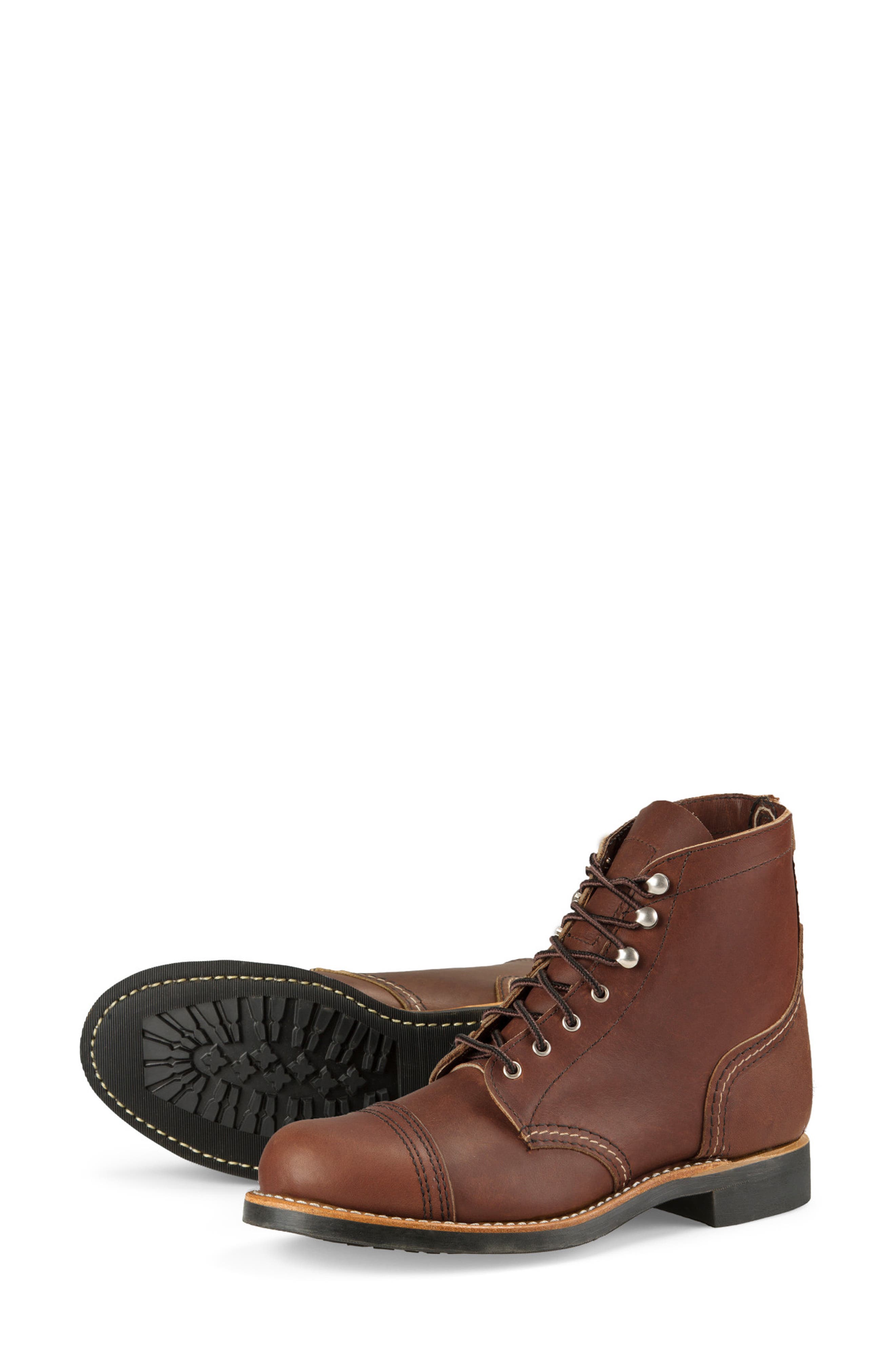 Iron Ranger Boot, Alternate, color, AMBER HARNESS LEATHER