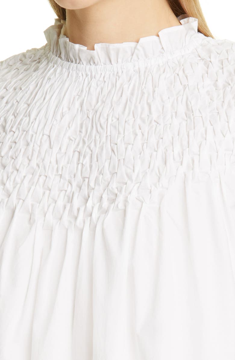 Merlette Xanica Smocked Sleeveless Blouse, Alternate, color,