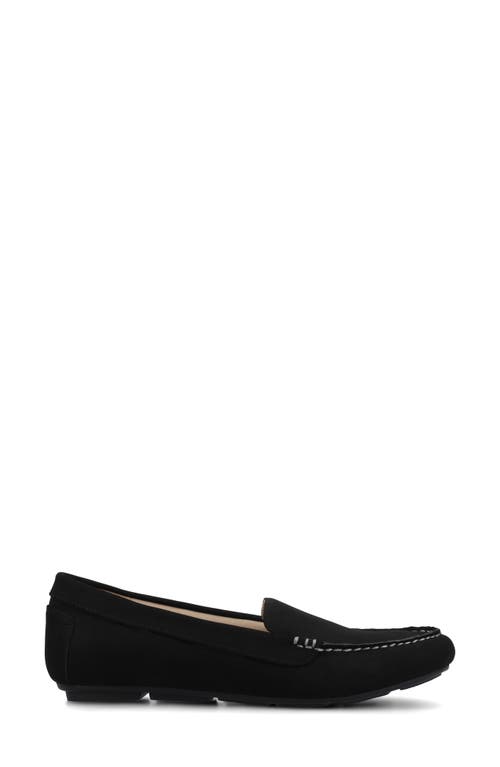 Journee Collection Journee Womens Oreta Medium And Wide Width Driving Loafer In Black
