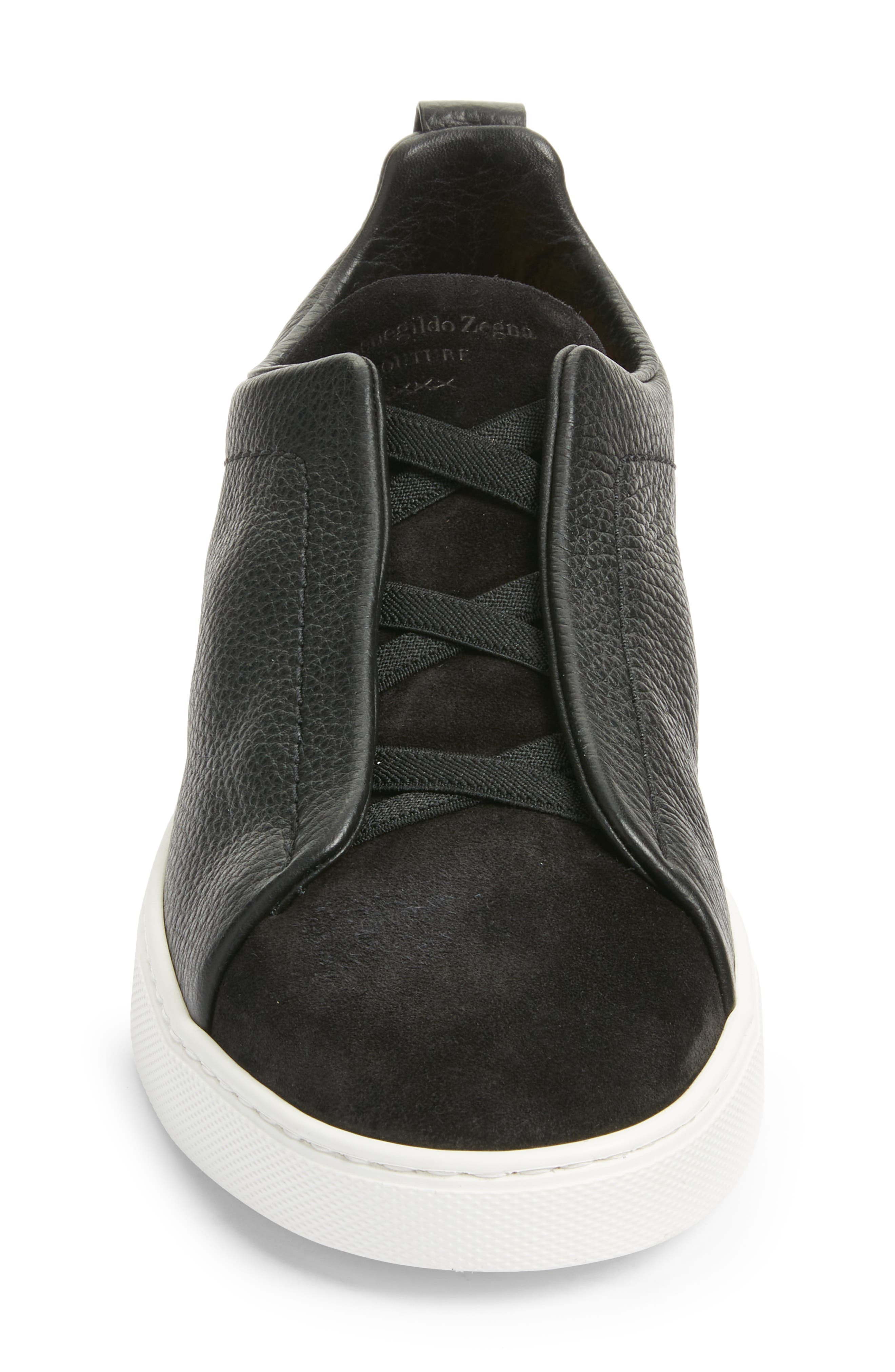 ZEGNA Triple Stitch Low Top Sneaker, Alternate, color, 