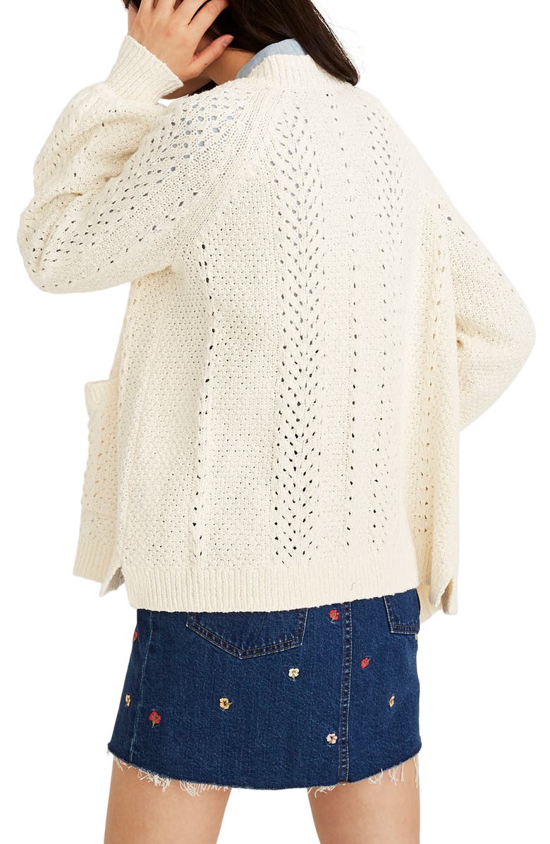 Madewell Sunnyvale Cardigan Sweater, Alternate, color, 