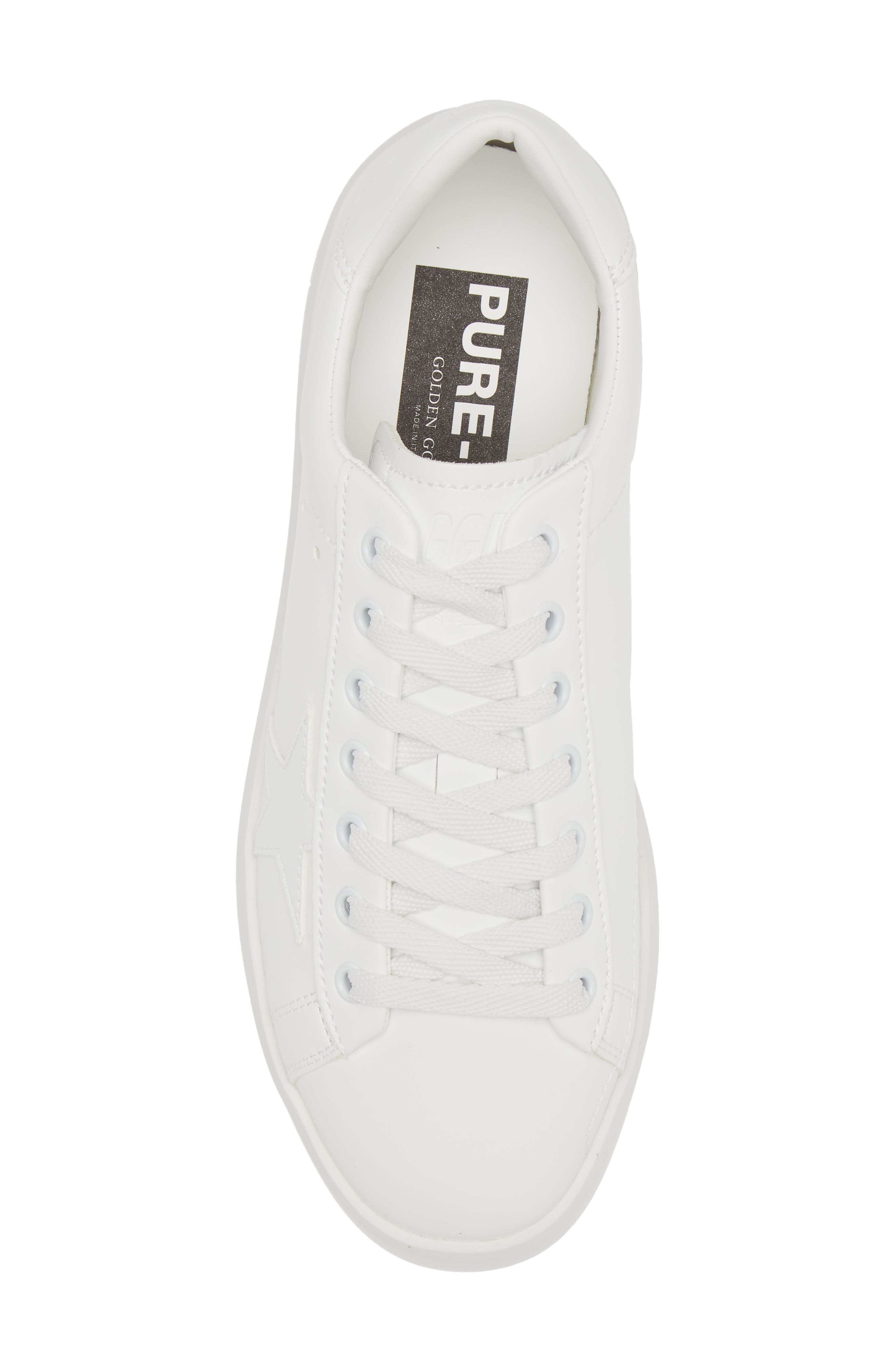 Golden Goose Purestar Bio Based Sneaker, Alternate, color, White