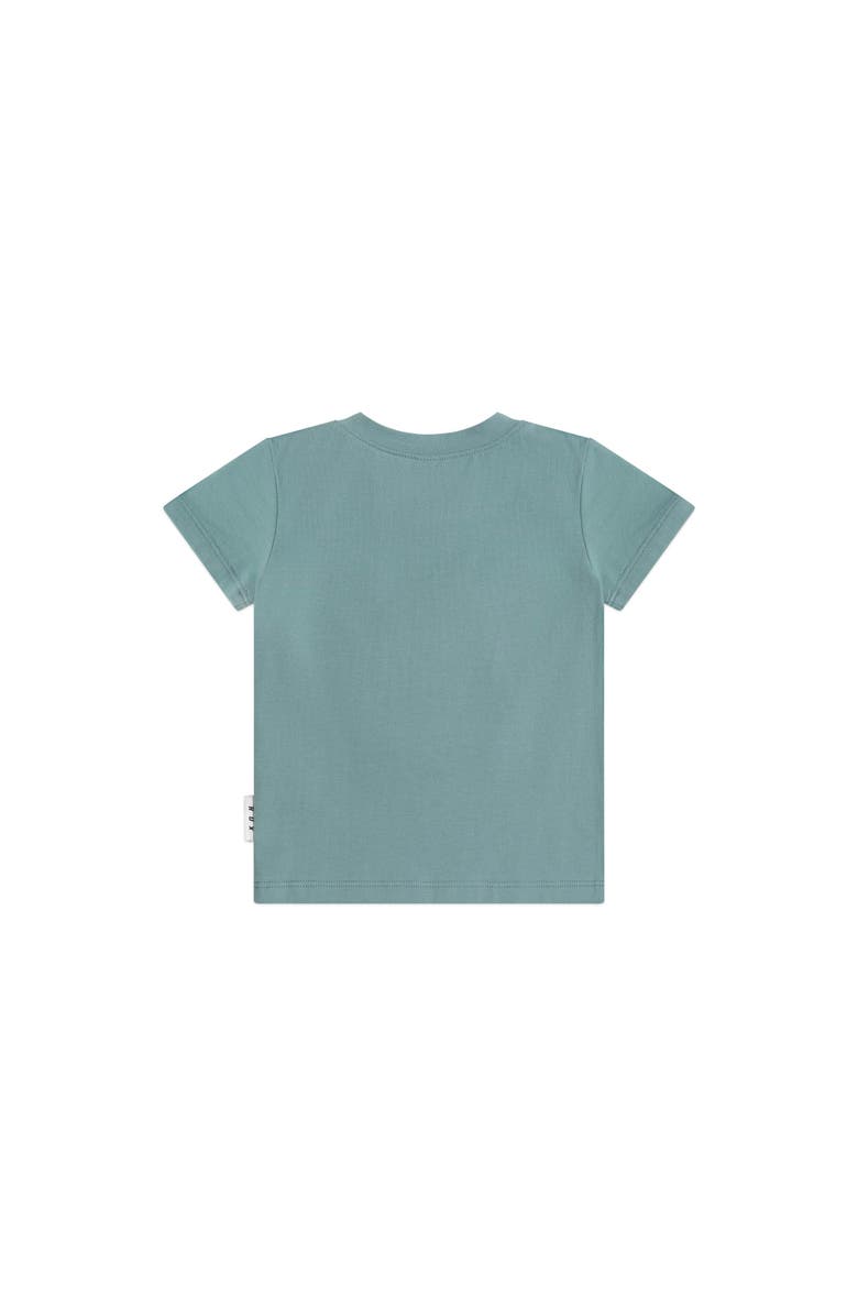 Huxbaby Furry Huxbear Tee, Alternate, color, Granite Green