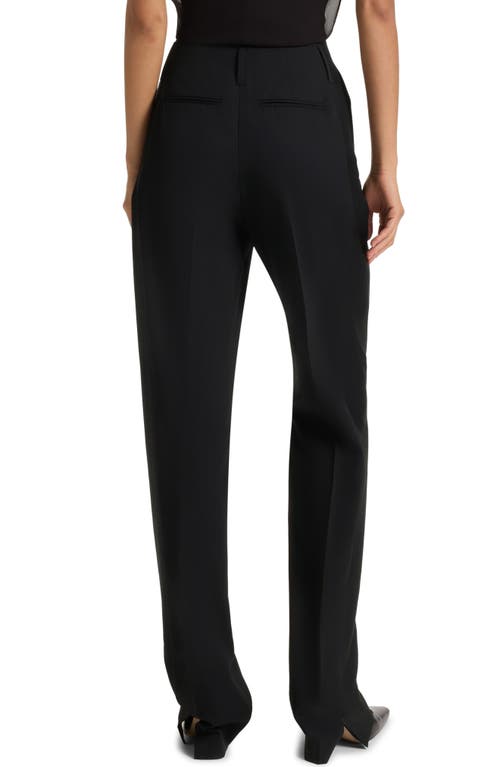 Hugo Boss Boss Tanjana Slim Fit Pants In Black