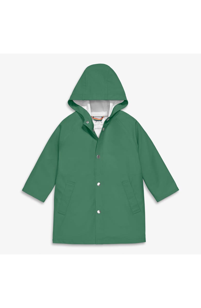 Primary Kids Raincoat, Main, color, Chive