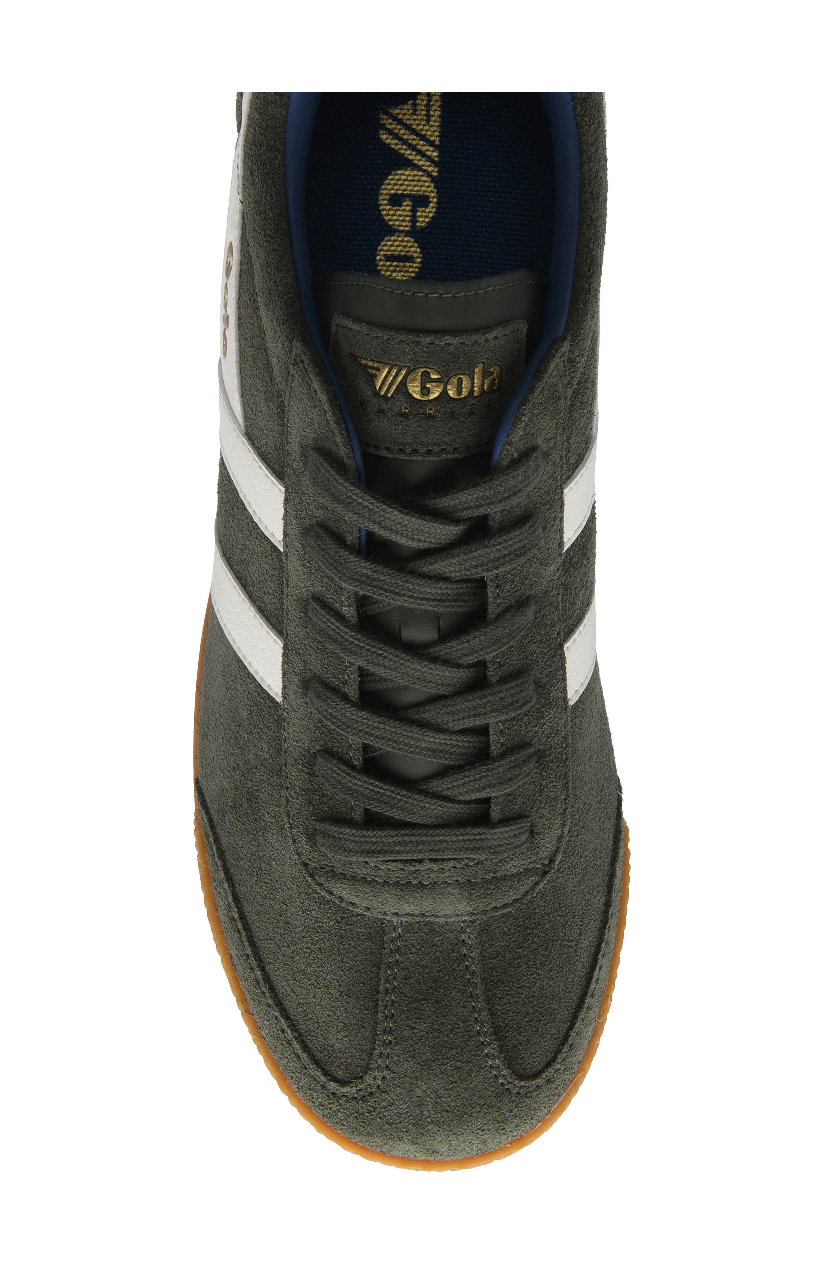 Harrier Low Top Sneaker, Alternate, color, DK KHAKI/O WHITE/MARINE BLUE
