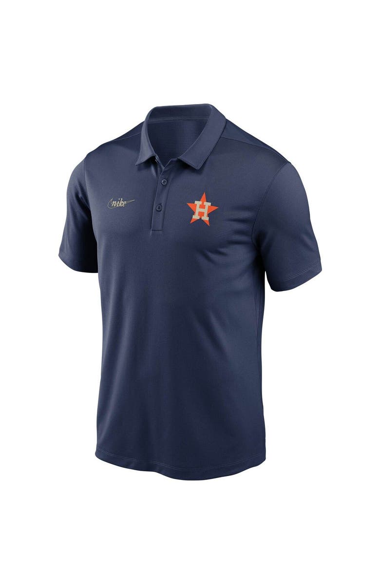 Nike Men's Nike Navy Houston Astros Cooperstown Collection Logo Franchise Performance Polo, Alternate, color, 