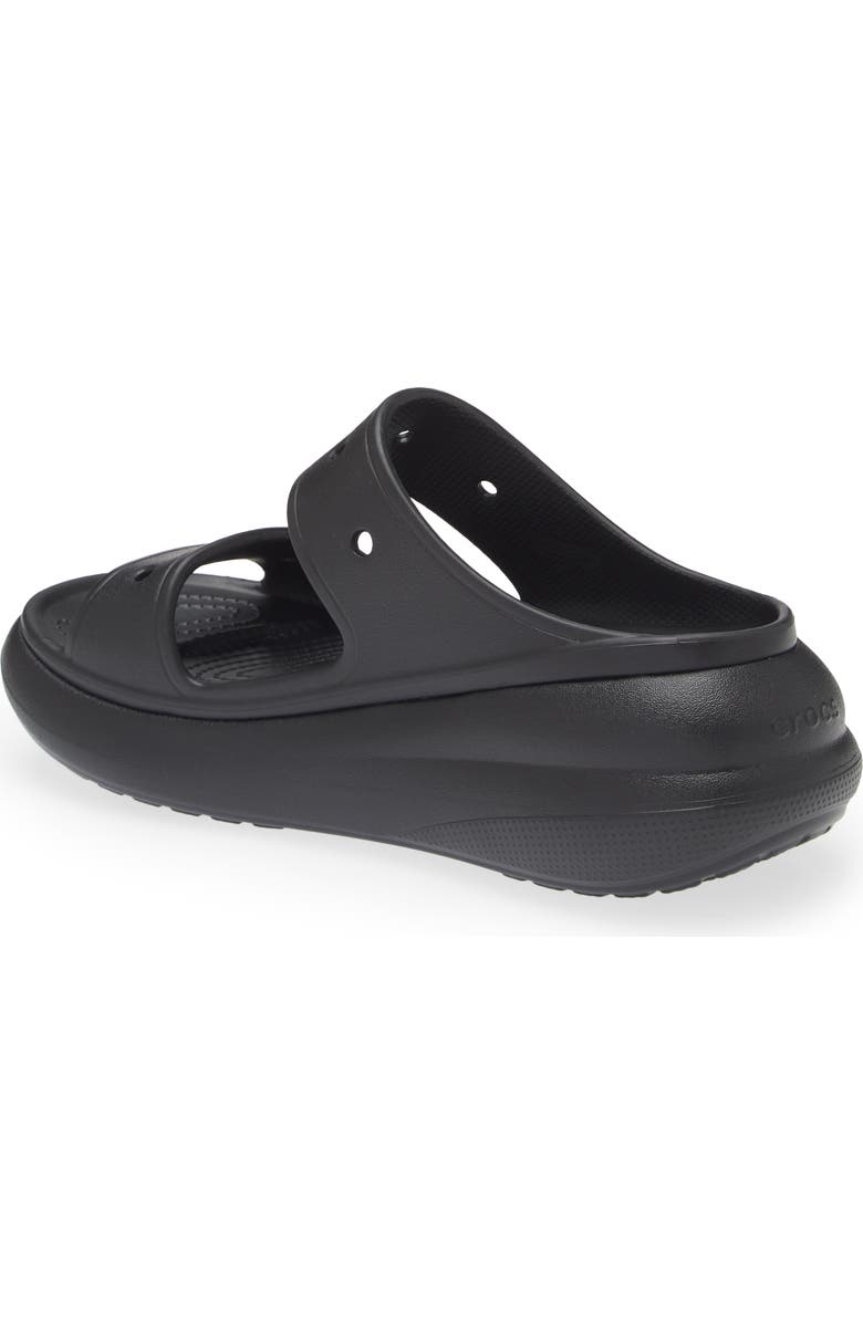 CROCS Gender Inclusive Classic Crush Slide Sandal, Alternate, color,