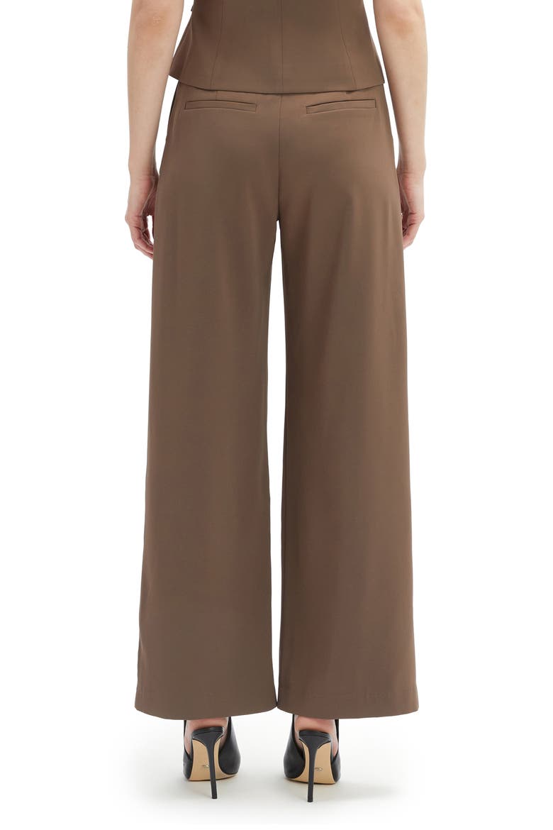 Sloane Straight Leg Pants, Alternate, color, COFFEE BROWN