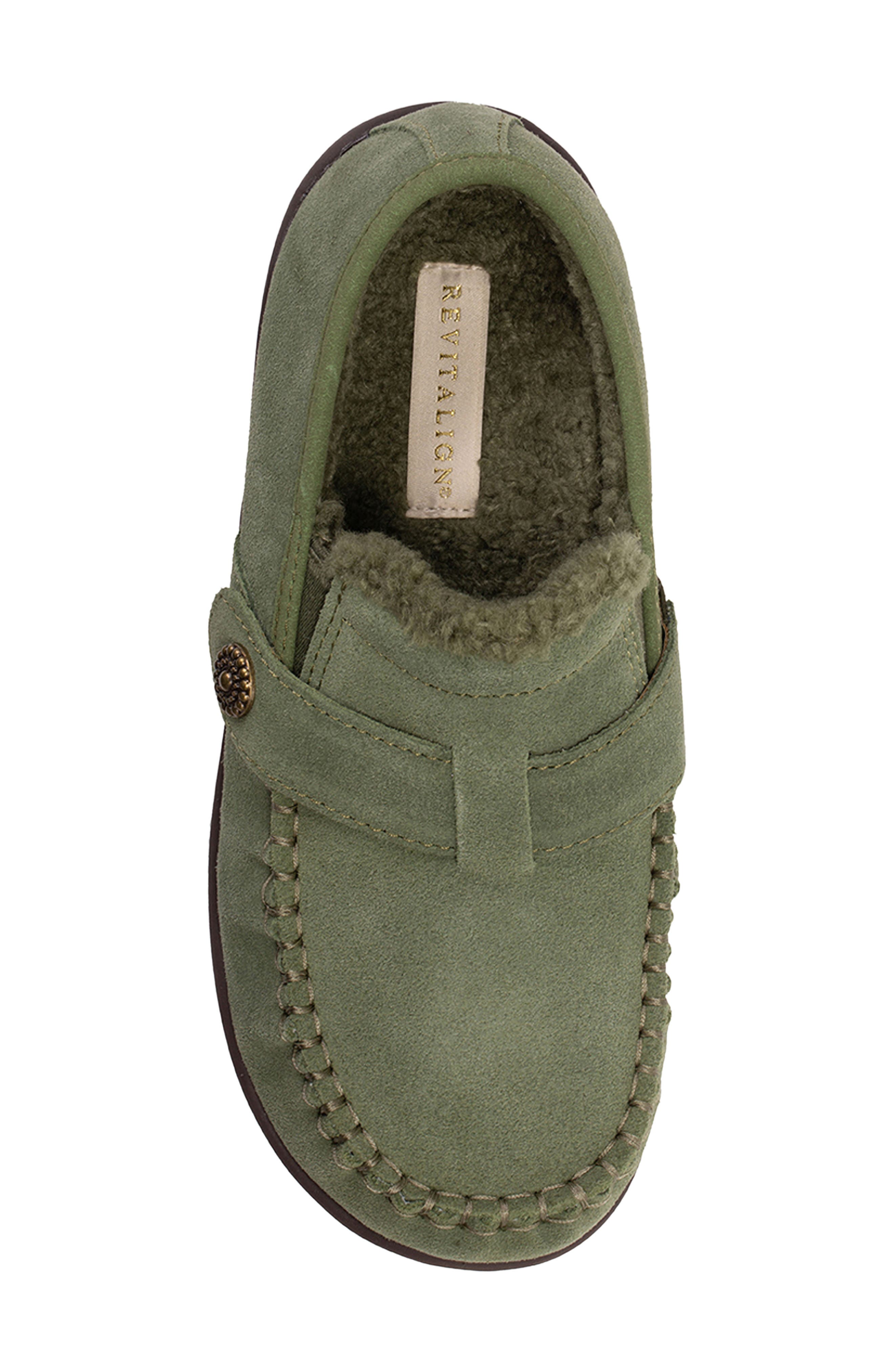 Siesta Splendid Faux Leather Slip-On, Alternate, color, OLIVE