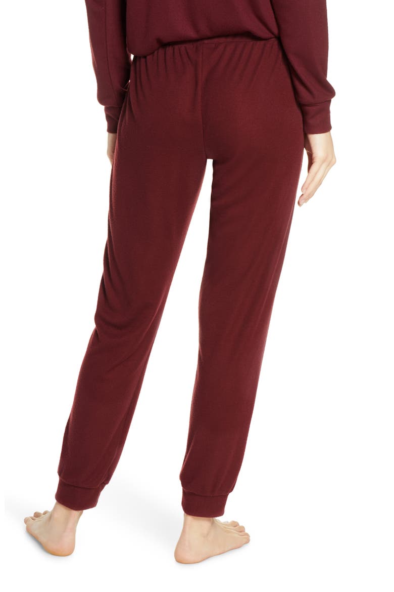 Mina the Runner Lounge Pants, Alternate, color, PORT
