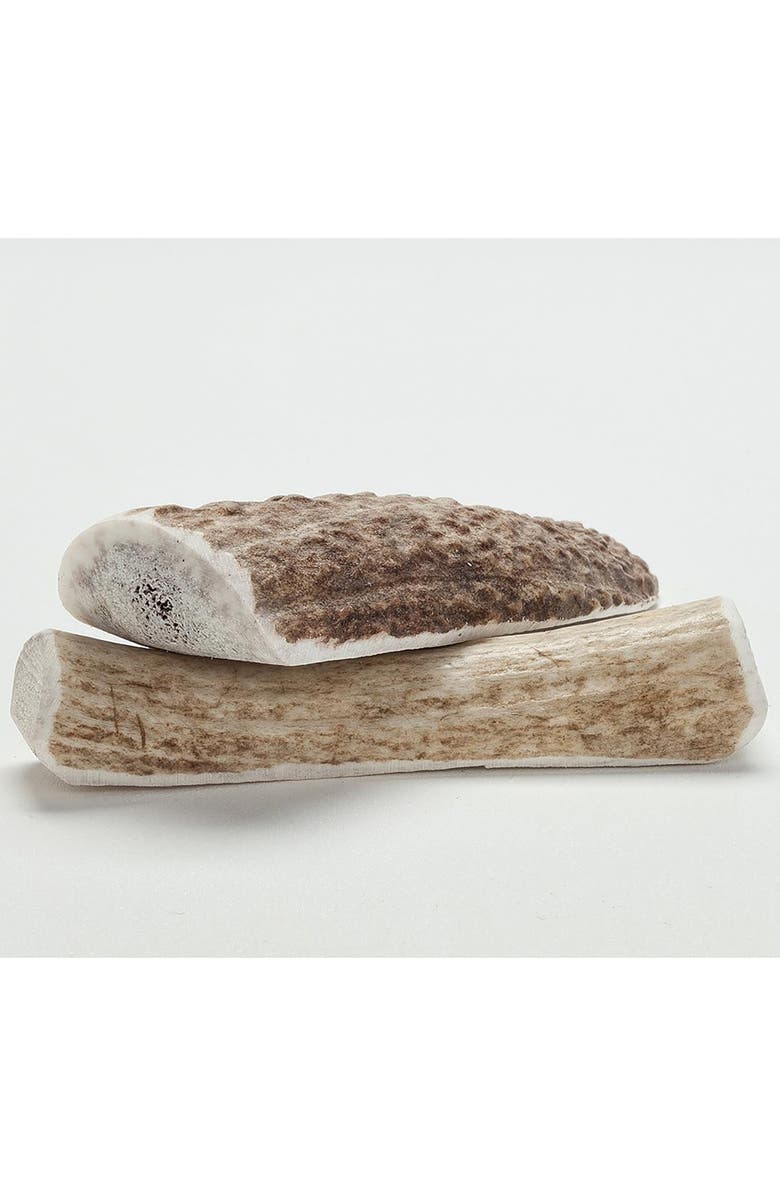 Scout & Zoe's Elk Antler Splits, Dog Chews, Exposed Marrow Pet Treat, All Ages, Alternate, color, Multicolored