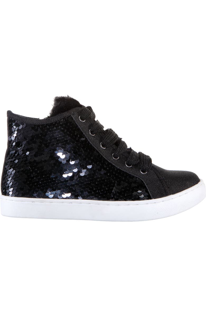 Nina Pauline Glitter Sneaker, Alternate, color,
