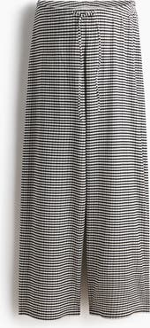 H&M Mama Textured Drawstring Trousers