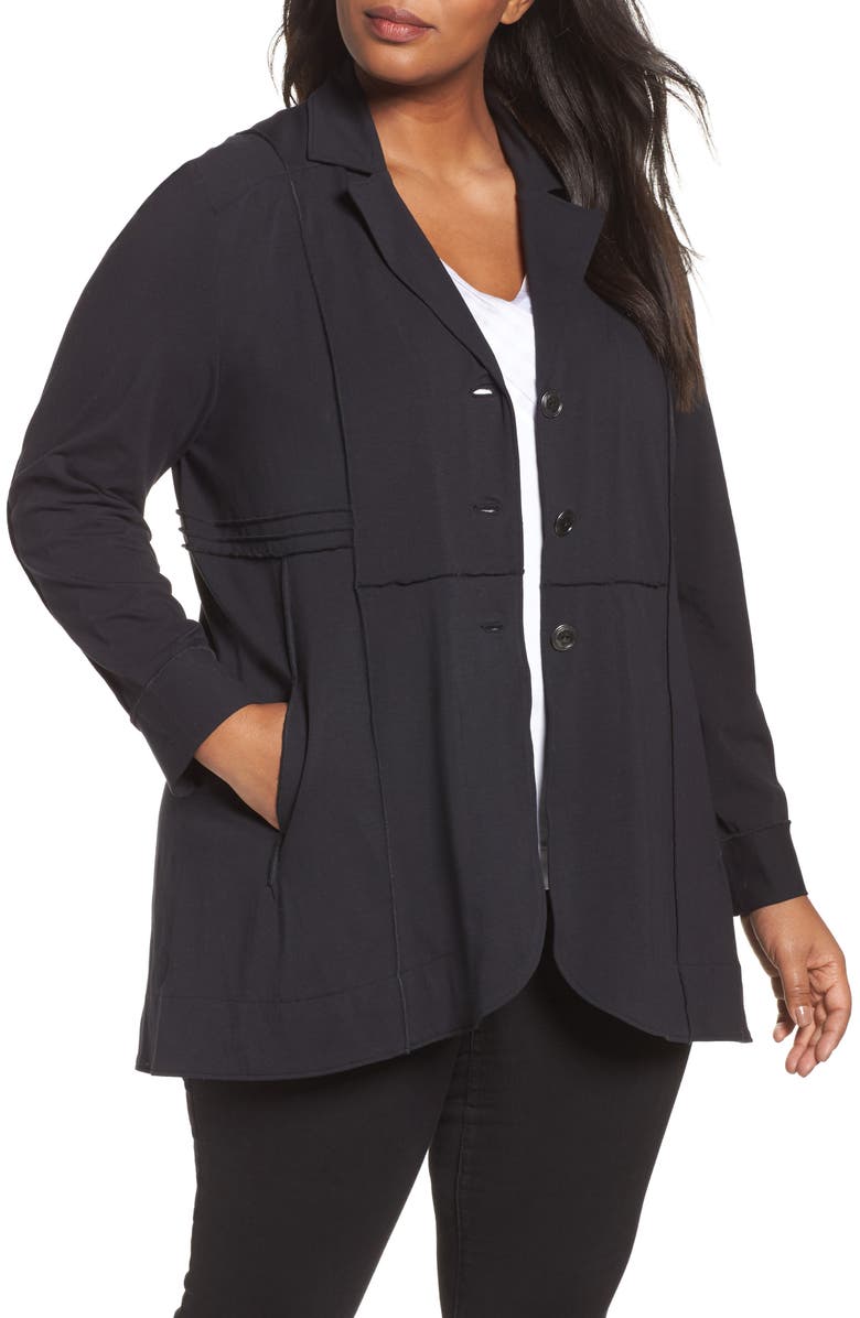 NIC+ZOE Seamed Riding Jacket, Main, color, 