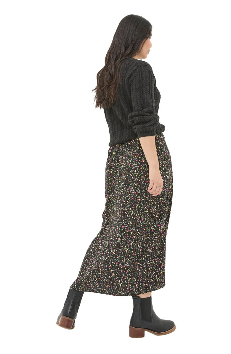 FatFace Women's Arabella Ditsy Marks Midi Skirt, Alternate, color, 
