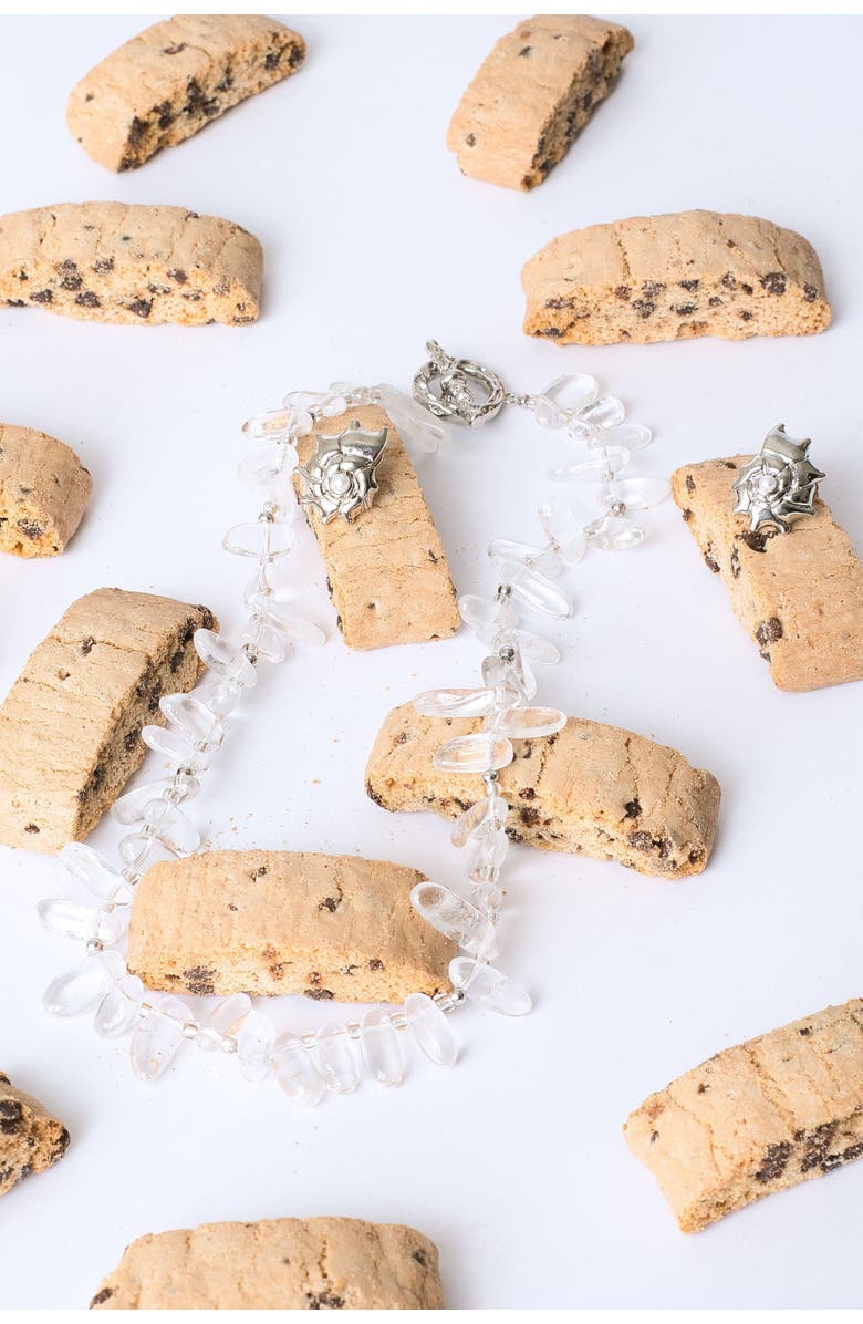 Classicharms Leah Seahell Stud Earrings, Alternate, color, Silver