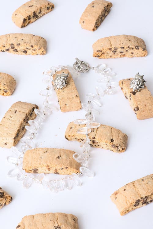 Classicharms Leah Seahell Stud Earrings In Silver