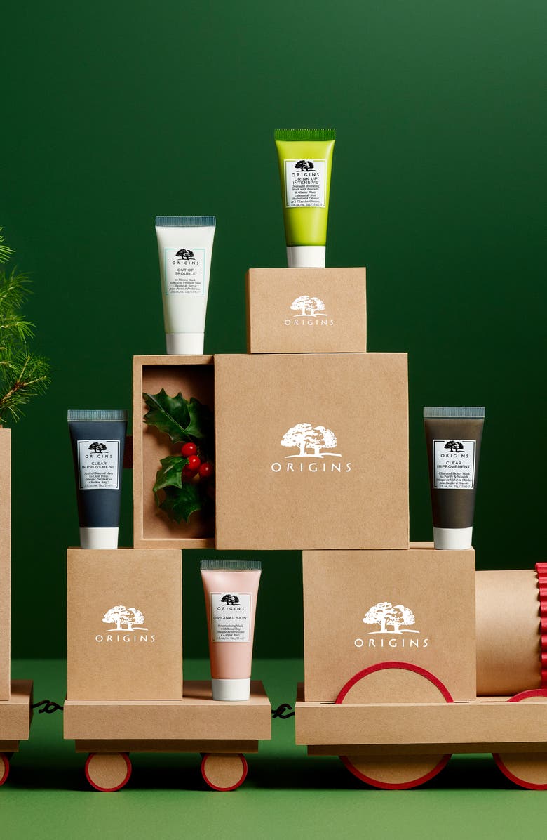 Origins Merry Masks Travel Size Face Mask Set USD $34 Value, Alternate, color, 