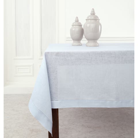 Linen Tablecloth - Classic Hemstitch