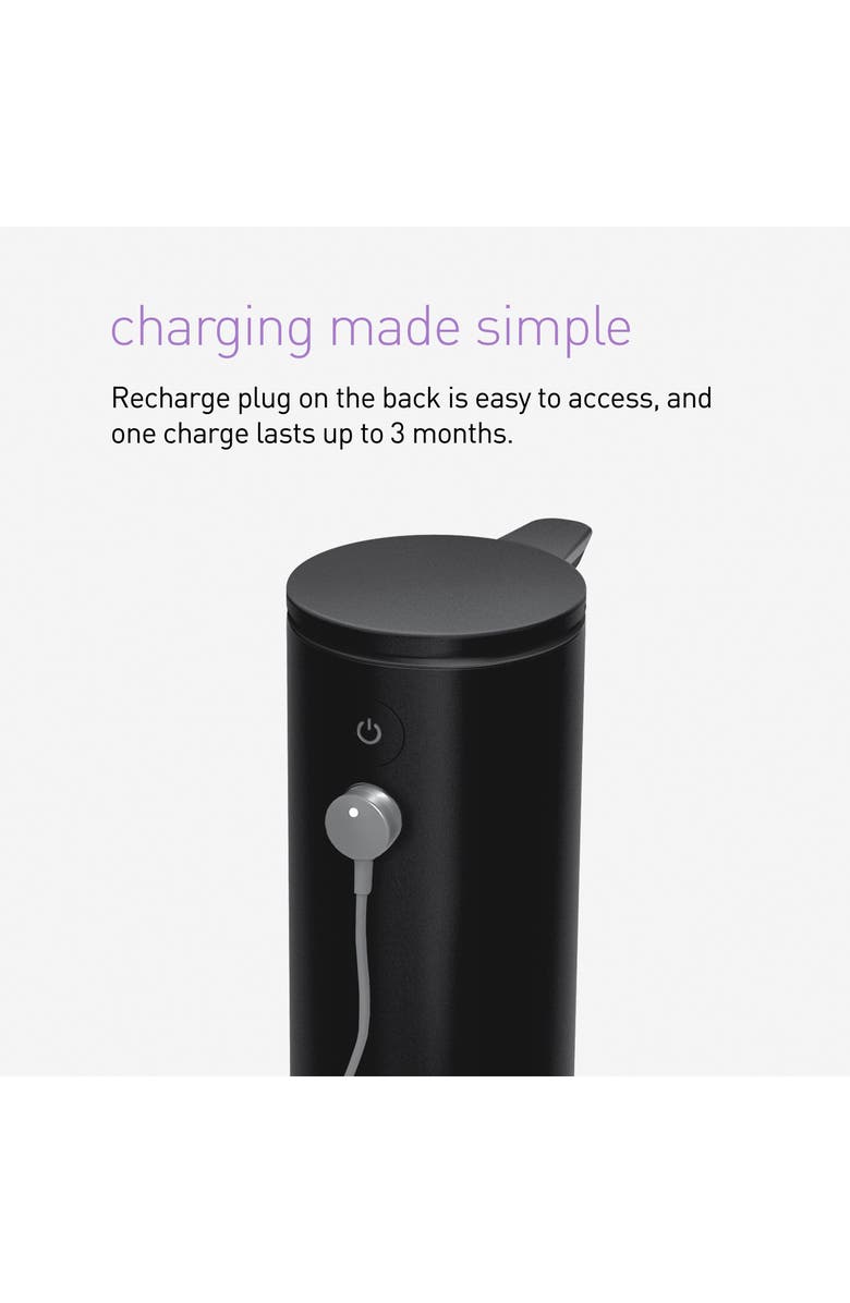 simplehuman Rechargeable 9-Ounce Liquid Soap Sensor Pump, Alternate, color, 