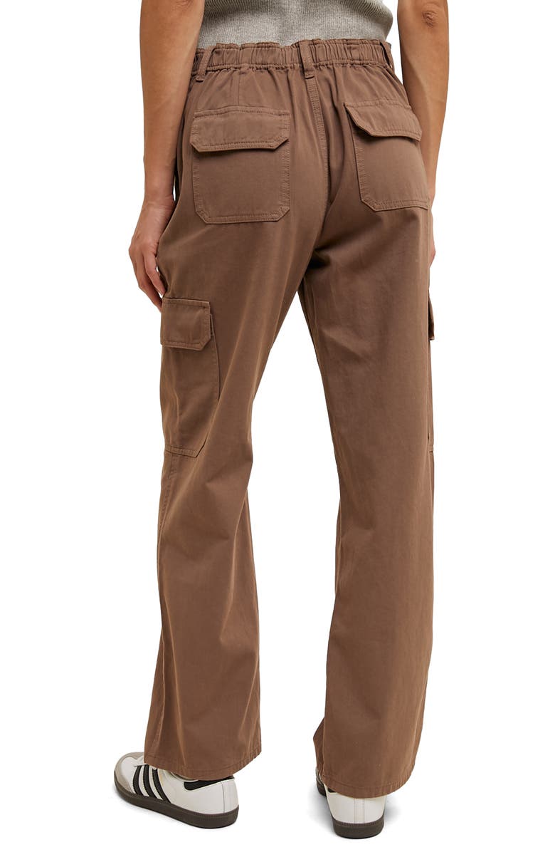 WISHLIST Straight Leg Cargo Pants, Alternate, color, Mocha