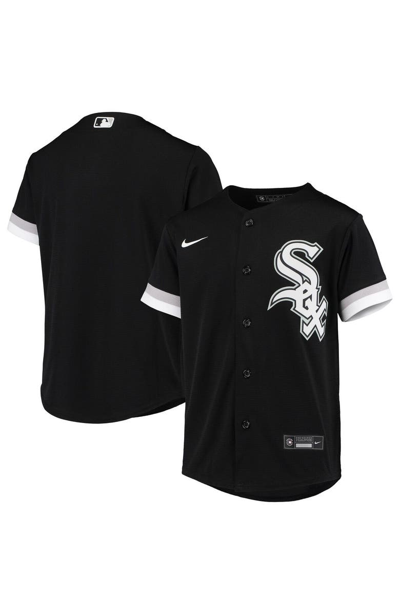 Nike Youth Nike Black Chicago White Sox Alternate Replica Team Jersey, Alternate, color,