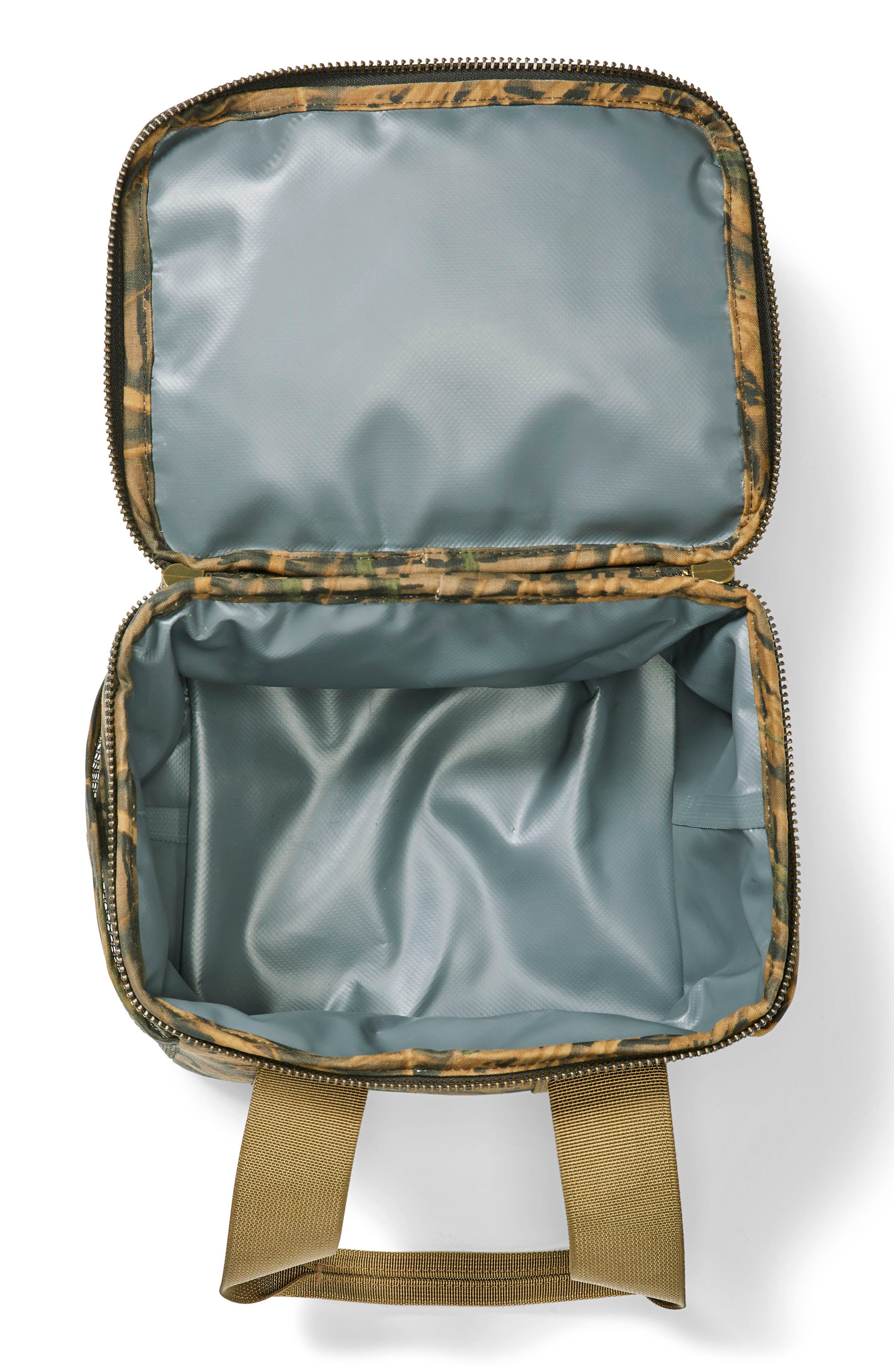 Filson Camo Canvas Lunch Cooler, Alternate, color, 