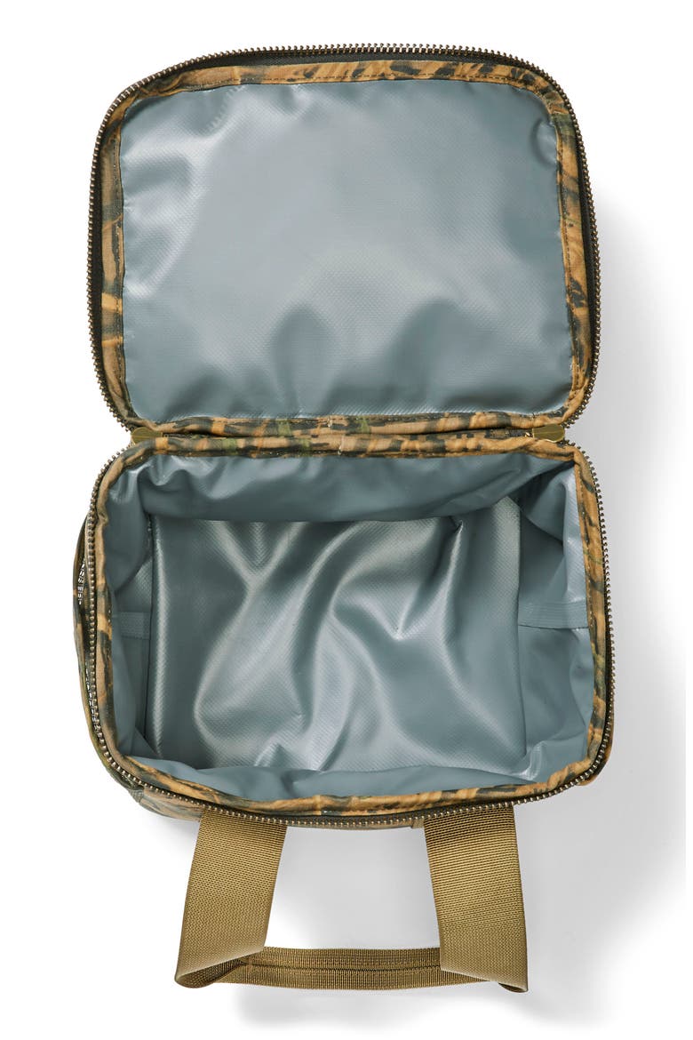 Camo Canvas Lunch Cooler, Alternate, color, SHADOWGRASS