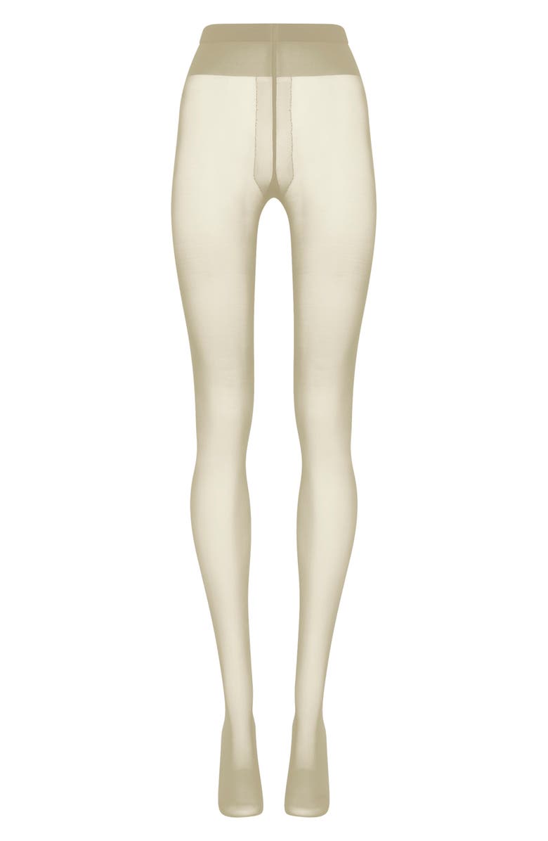 Wolford Individual 20 Control Top Pantyhose, Alternate, color, Ecrue