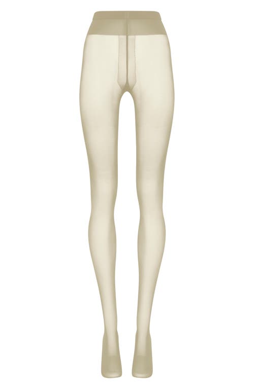 Wolford Individual 20 Control Top Pantyhose In Ecrue
