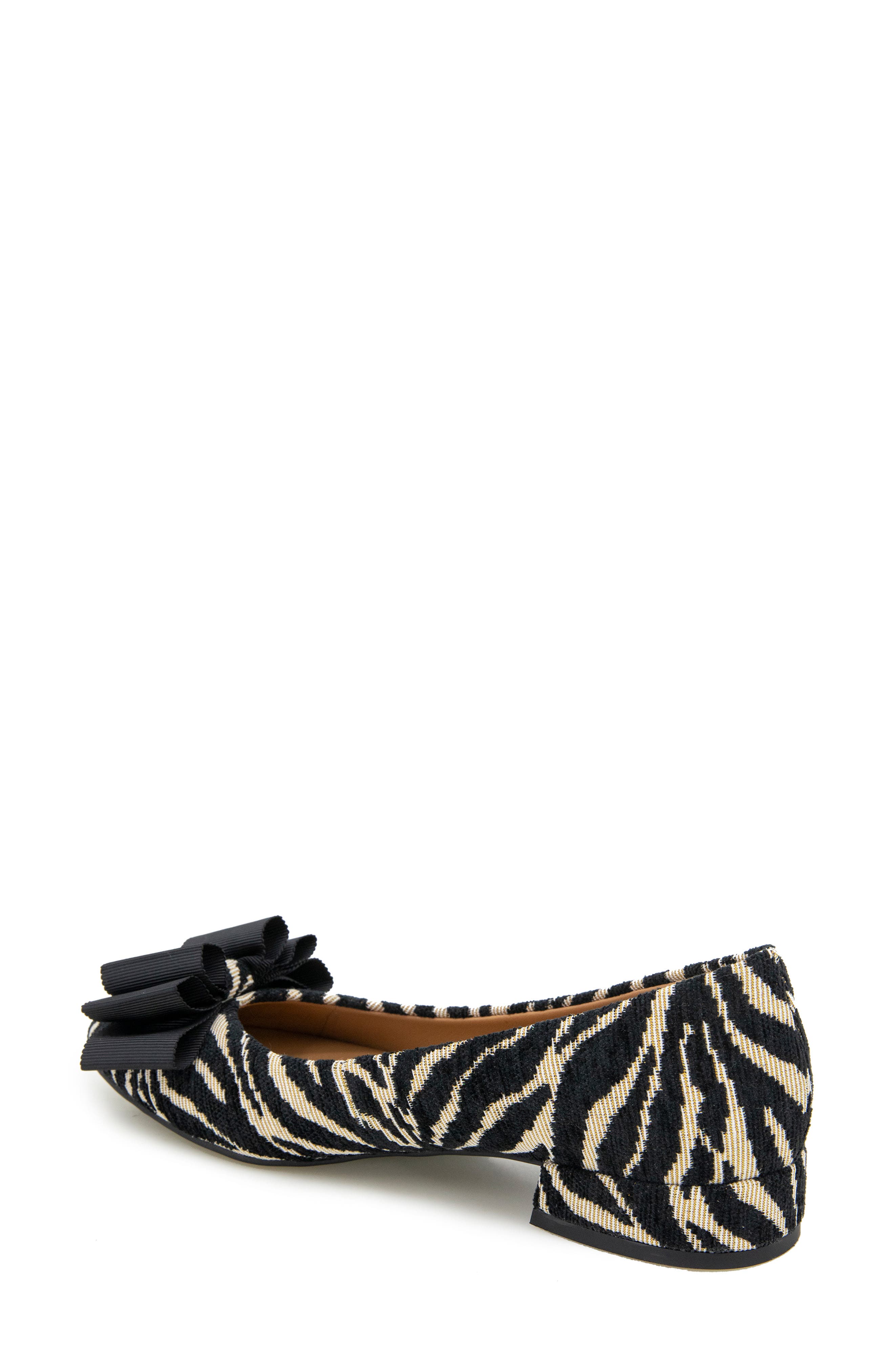 Gentle Souls Atlas Pump, Alternate, color, Natural Zebra