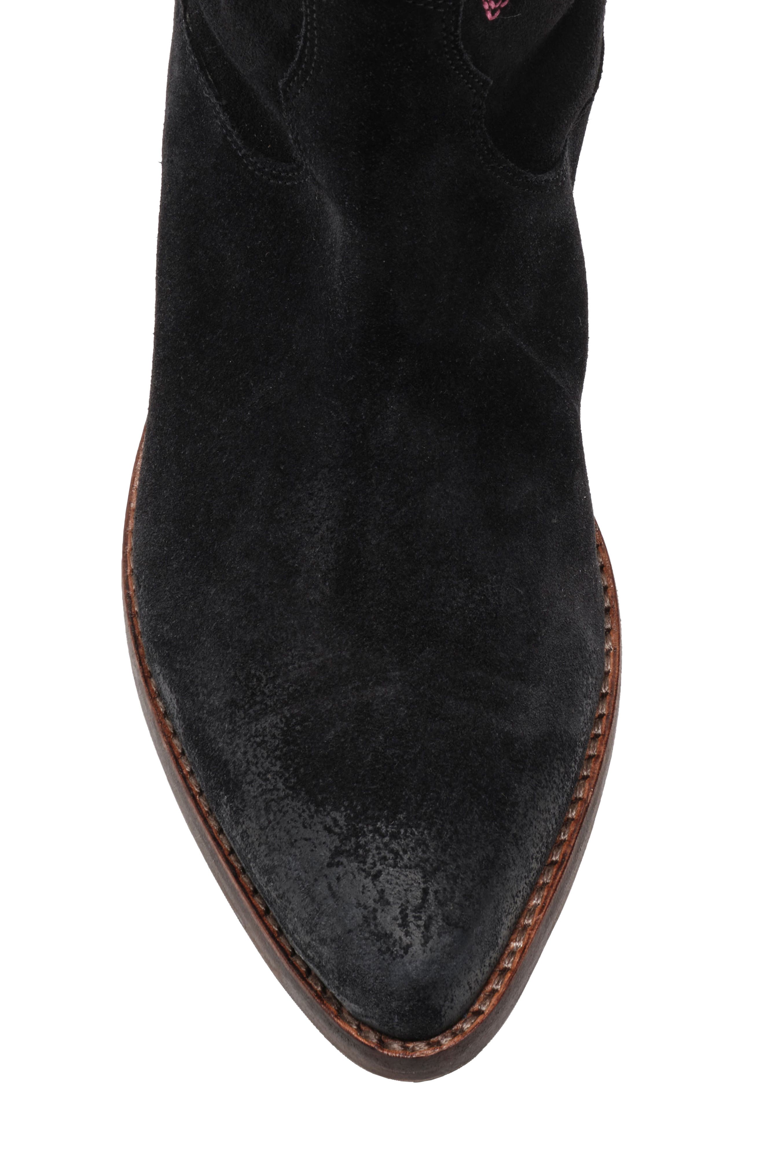 Free People Roundhouse Stitch Knee High Boot, Alternate, color, 