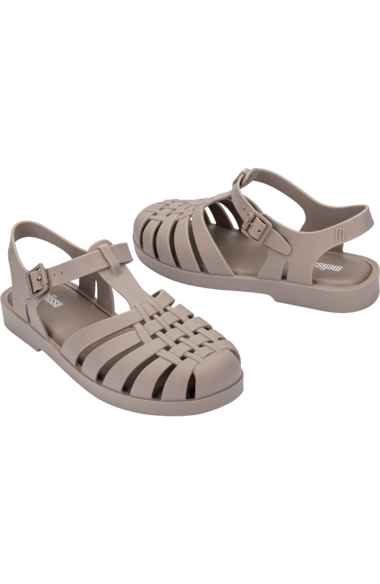 Melissa Possession Jelly Fisherman Sandal, Alternate, color, Matt Beige