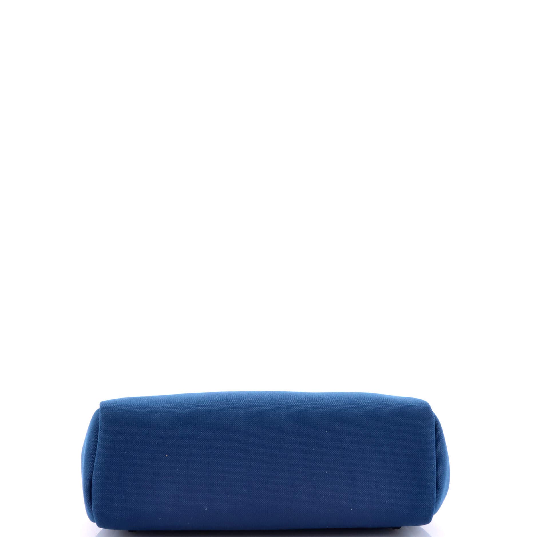 Pre-Owned Hermes Herbag Zip Leather and Toile 31, Alternate, color, Bleu Outremer