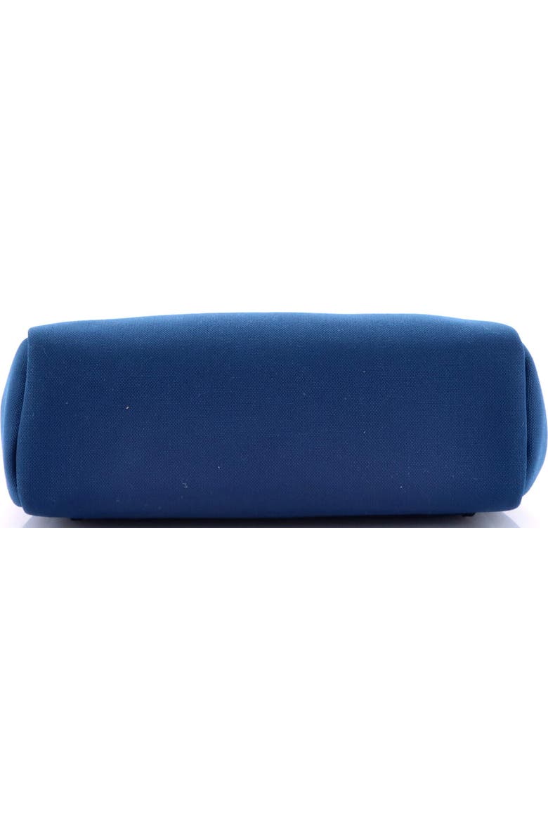 Pre-Owned Hermes Herbag Zip Leather and Toile 31, Alternate, color, Bleu Outremer