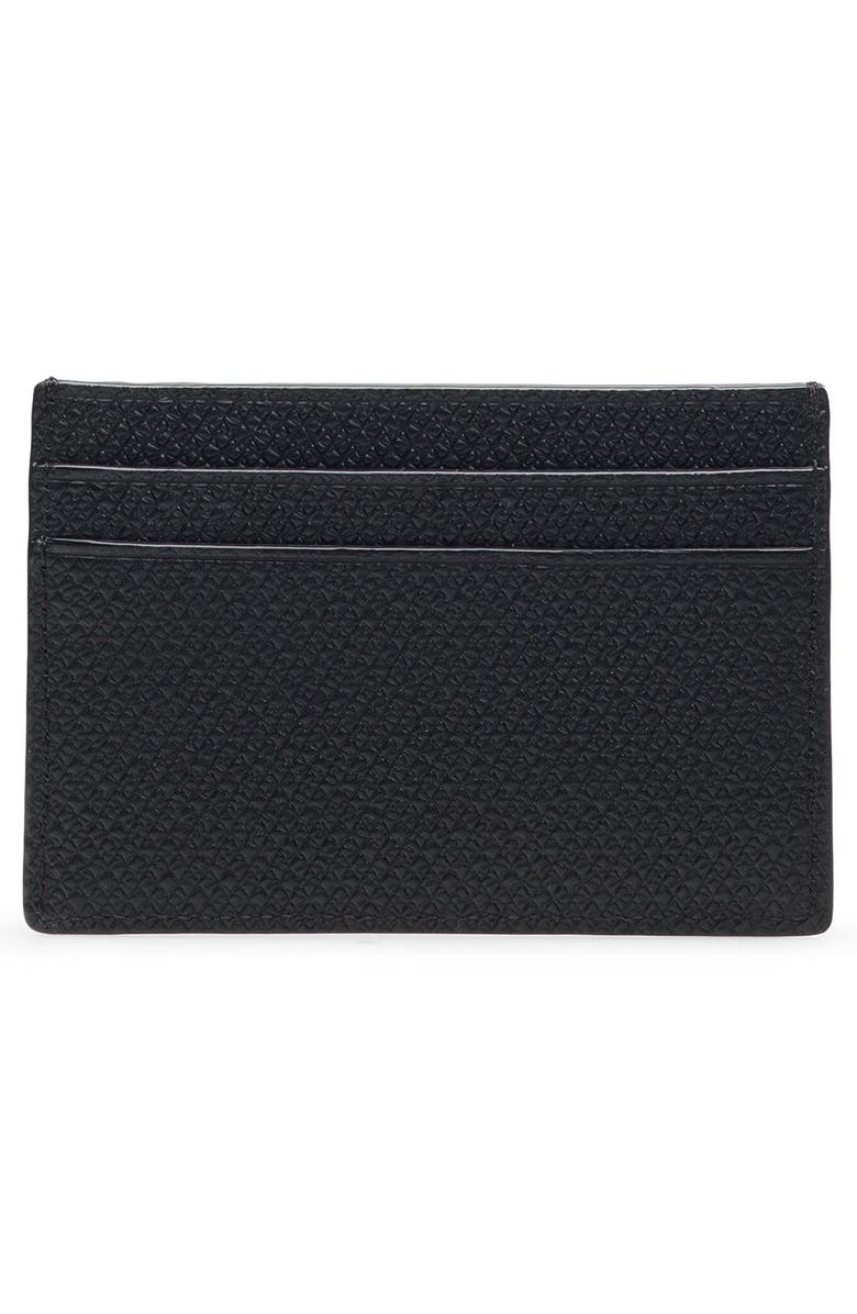 Magnanni Leather Card Case, Alternate, color, Black