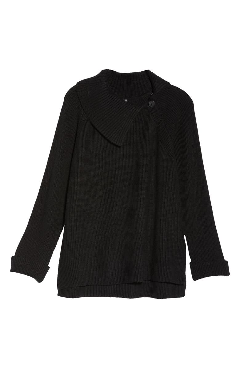 Vince Camuto Split Neck Sweater, Alternate, color,