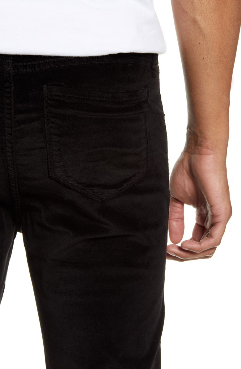 Monfrère Greyson Velveteen Skinny Fit Jeans, Alternate, color, 